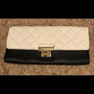 Calvin Klein Geneva Quilted Leather Clutch
